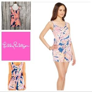 Lily Pulitzer Tala romper Indigo Sunseeker
